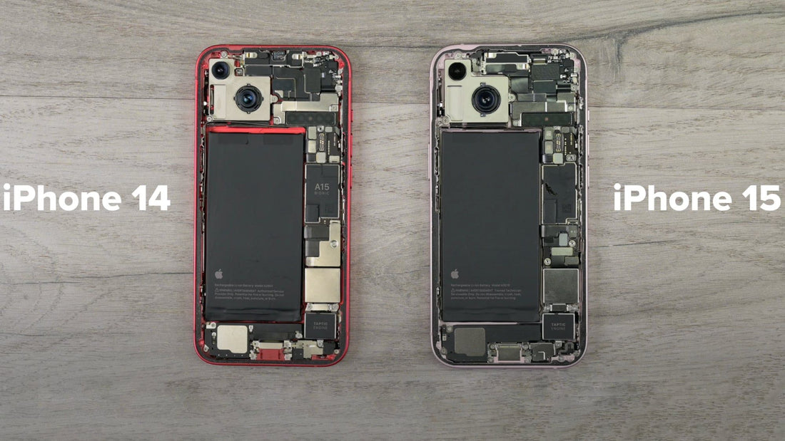 A Peek Inside the iPhone 15: Microscope, Magic & More! - Maxandfix