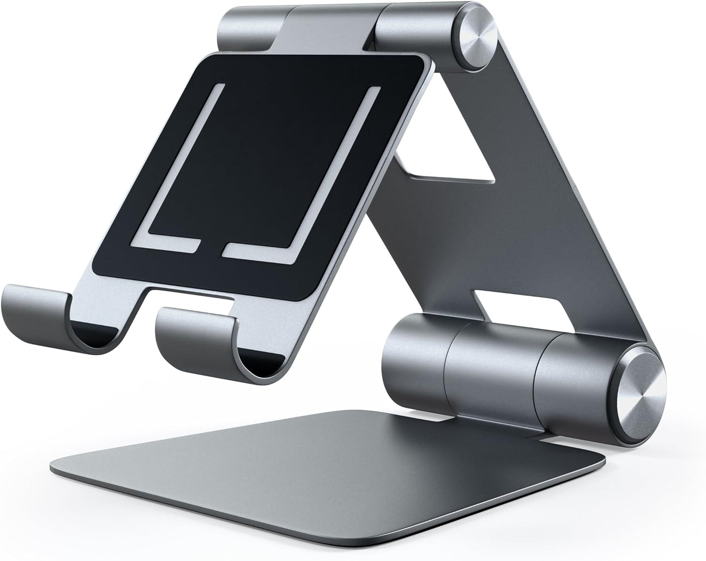 Multi-Angle Foldable Tablet Stand - Compatible with iPad Pro M2/ M1, iPad Air M1, iPad Mini, iPhones 15/14/13/12 and more