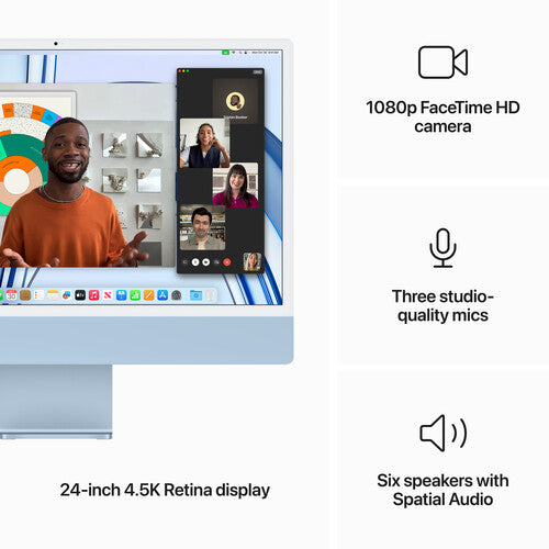 Apple iMac (24-inch, M3 chip with 8‑core CPU and 8‑core GPU)