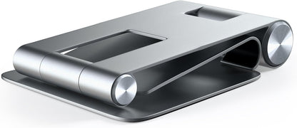 Multi-Angle Foldable Tablet Stand - Compatible with iPad Pro M2/ M1, iPad Air M1, iPad Mini, iPhones 15/14/13/12 and more