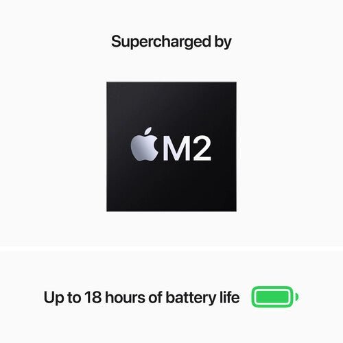 Apple - Apple MacBook Air (13-inch) – Apple M2 Chip - New Open-Box -256GB | 8GB -Midnight - Maxandfix -