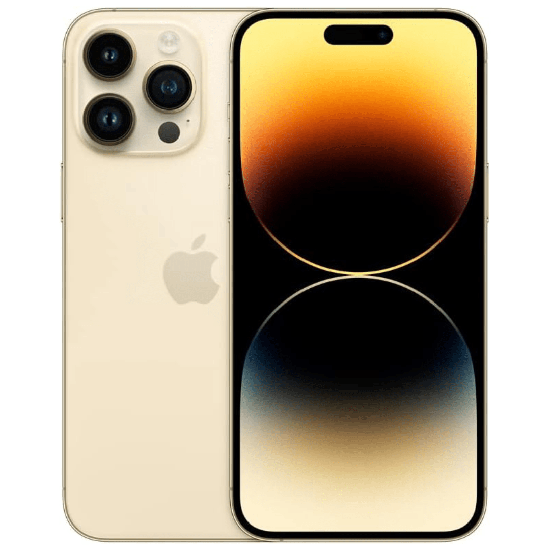 Apple - iPhone 14 Pro Max (Unlocked) With AppleCare+ - 1TB -Gold -Excellent | 12-month Guarantee Without Apple Care+ - Maxandfix -