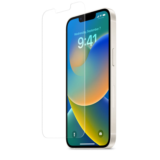 Glass Screen Protector Compatible for iPhone 16e | 14 | 13 | 13 Pro