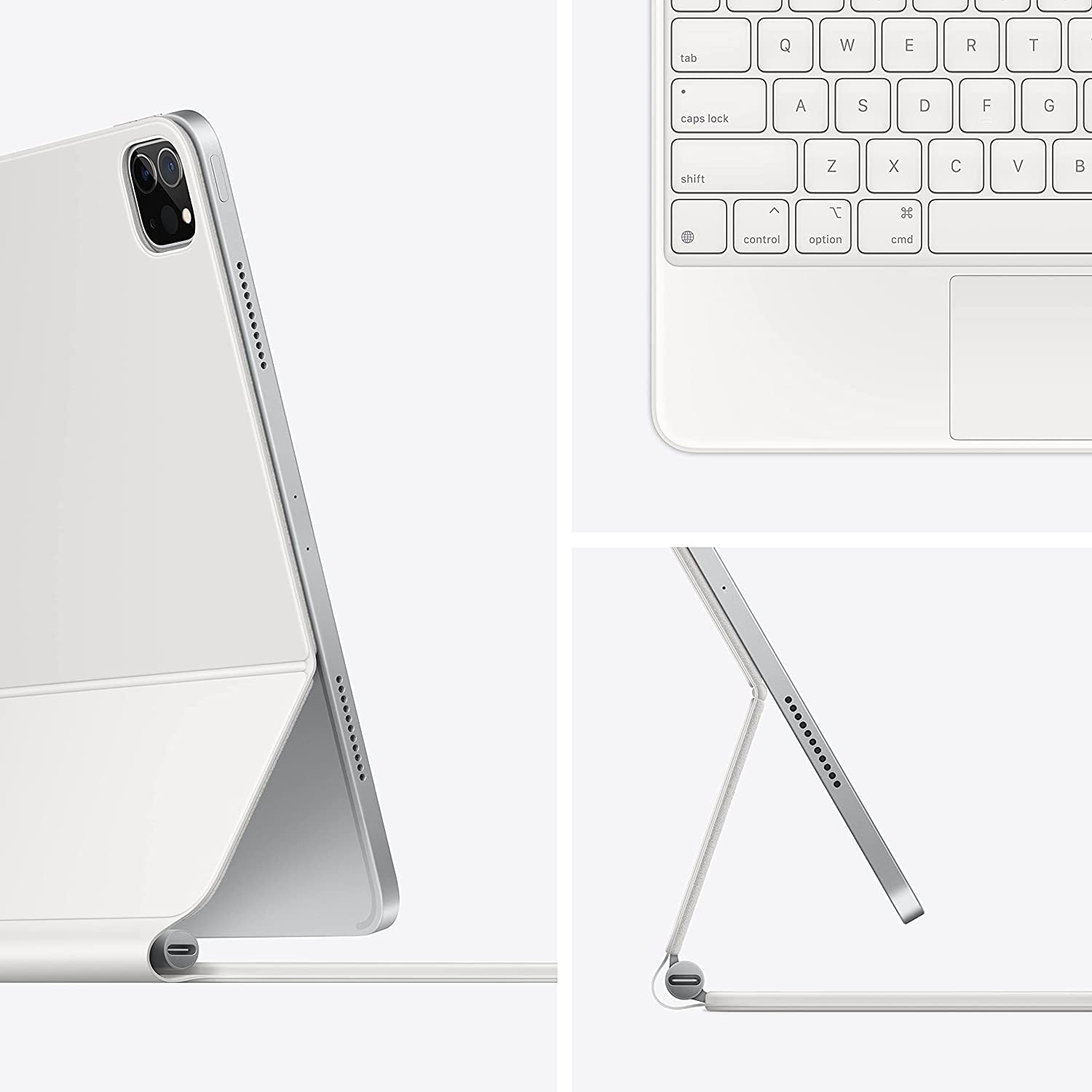 Apple - 極美品 iPad Pro 11インチMagic Keyboard ホワイト Magic Keyboard for iPad Pro 11‑inch (M4) - Japanese - White