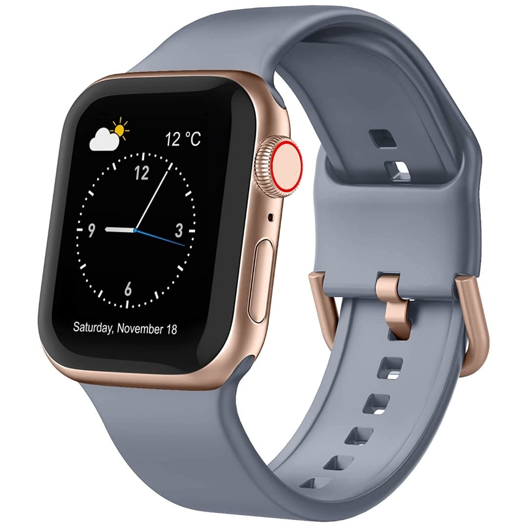 Maxandfix - Apple Watch Sport Band - 38mm/40mm/41mm -Blue-Grey - Maxandfix -