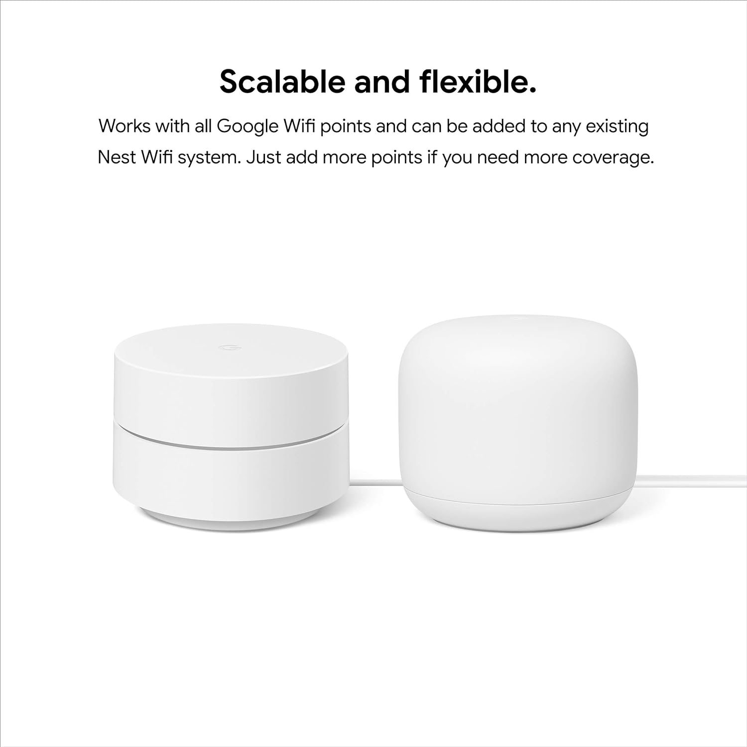 Maxandfix - Google Wifi - AC1200 - Mesh WiFi System - Wifi Router - 1500 Sq Ft Coverage - 1 pack - 1-Pack - - Maxandfix -