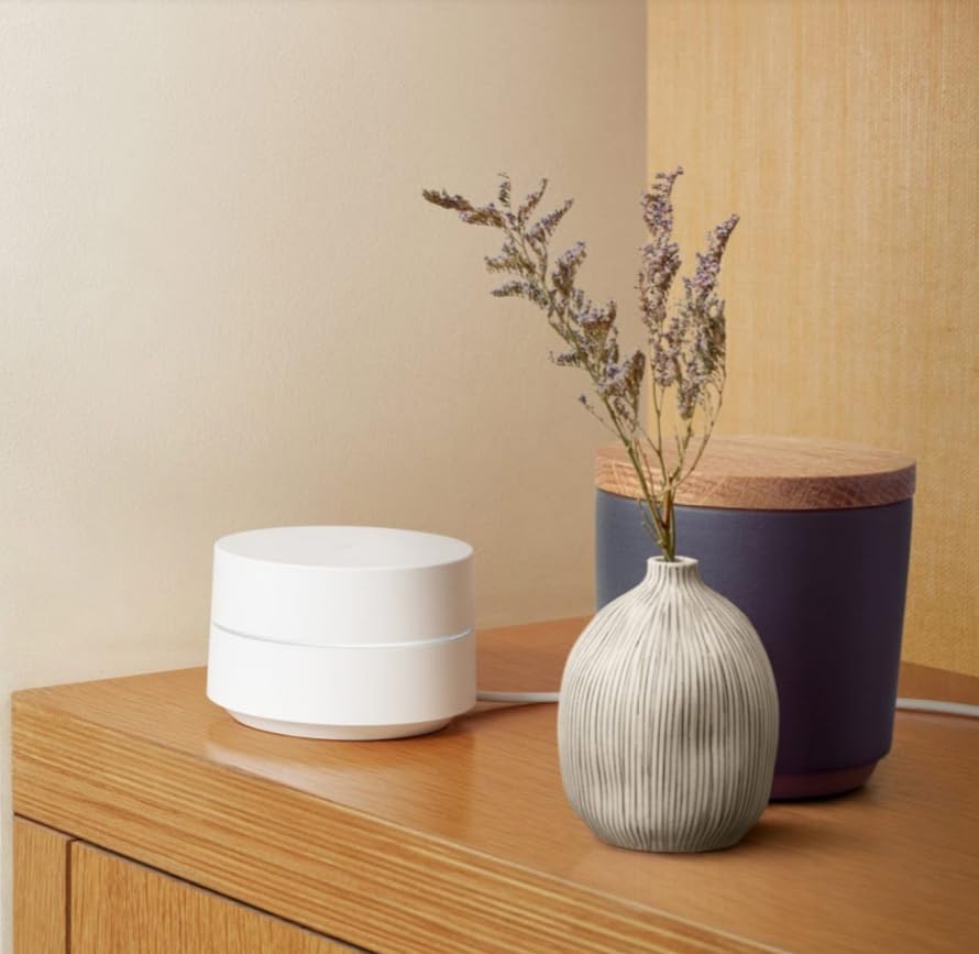 Maxandfix - Google Wifi - AC1200 - Mesh WiFi System - Wifi Router - 1500 Sq Ft Coverage - 1 pack - 1-Pack - - Maxandfix -