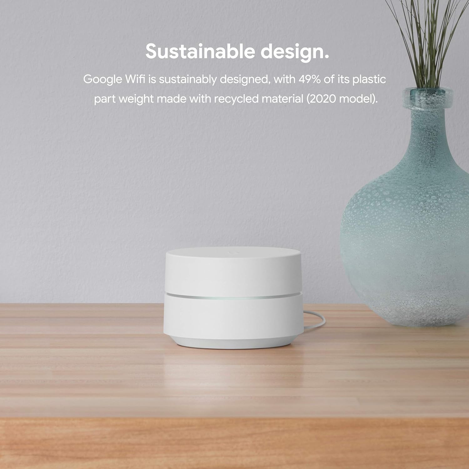 Maxandfix - Google Wifi - AC1200 - Mesh WiFi System - Wifi Router - 1500 Sq Ft Coverage - 1 pack - 1-Pack - - Maxandfix -