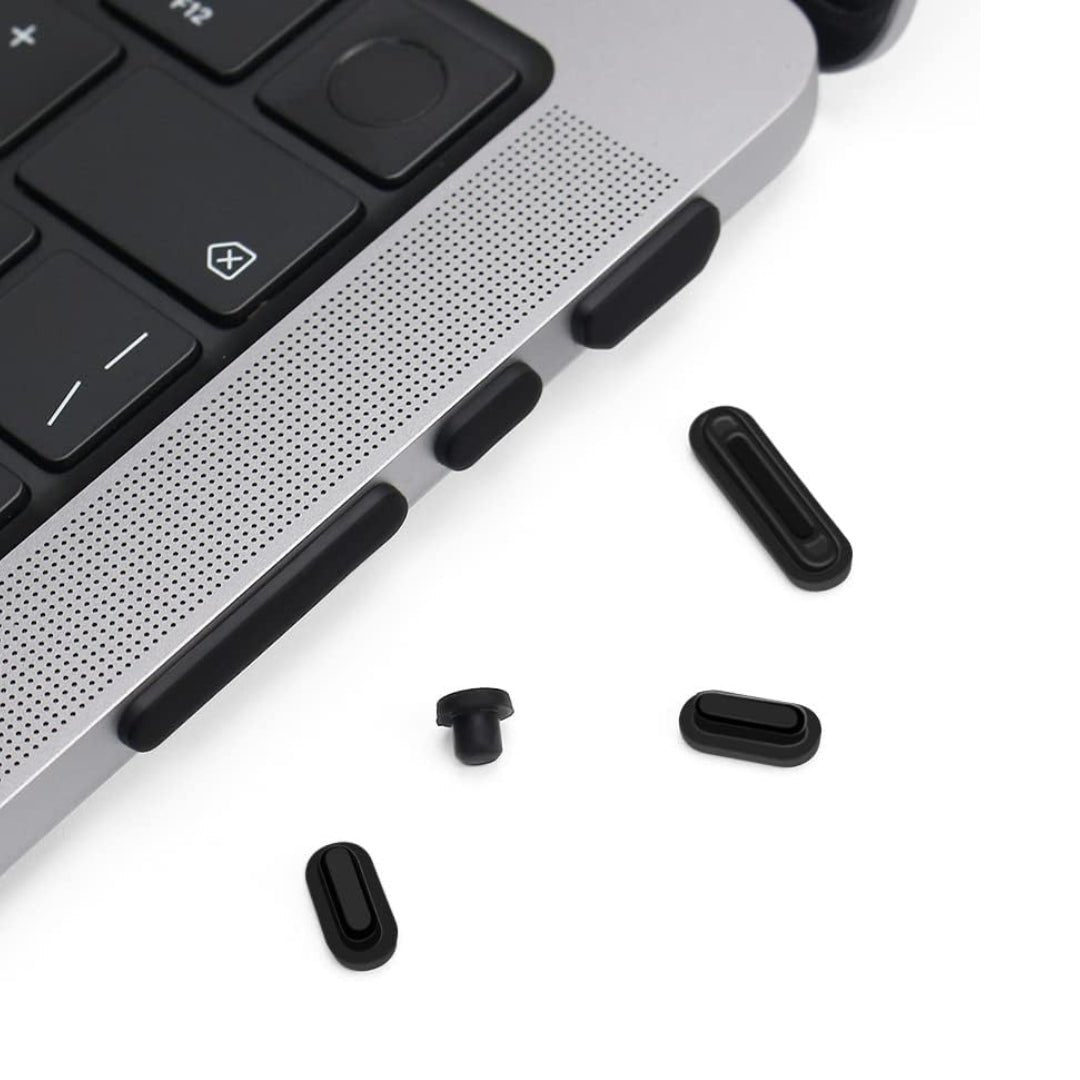 Maxandfix - ProElife 7 Pcs Anti Dust Dirt Plug Cups Set for 2023-2021 MacBook Pro 14.2 inch 16.2 inch M2 M1 - Maxandfix -